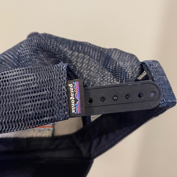 Patagonia Blue Mountain Logo Snapback Hat - Picture 4 of 4